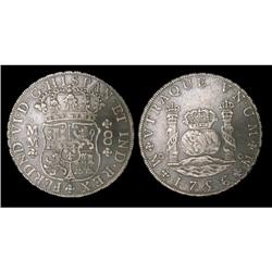 Mexico Silver 8 Reales KM#104,2 1756Mo MM VF3