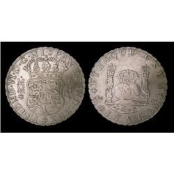 Mexico Silver 8 Reales KM#104,2 1756Mo MM VF3