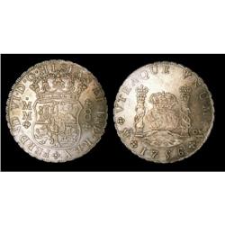 Mexico Silver 8 Reales KM#104,2 1756Mo MM EF4