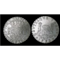 Mexico Silver 8 Reales KM#104,2 1756Mo MM EF4
