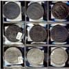 Mexico Silver 8 Reales (Mo). Lot of 9 coins,