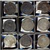 Mexico Silver 8 Reales (Mo). Lot of 9 coins,