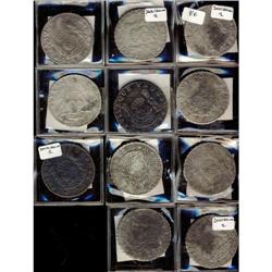 Mexico Silver 8 Reales (Mo). Lot fo 11 pcs in