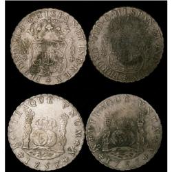 Mexico Silver 8 Reales KM#104,2 1757Mo MM Cro