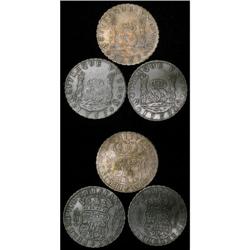 Mexico Silver 8 Reales KM#104,2 1757Mo MM Cro