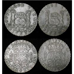 Mexico Silver 8 Reales KM#104,2 1757Mo MM Cro