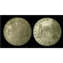 Mexico Silver 8 Reales KM#104,2 1757Mo MM Cro