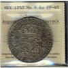 Mexico Silver 8 Reales KM#104.2 1757Mo 2nd cr