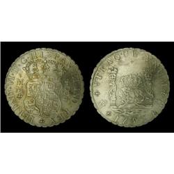 Mexico Silver 8 Reales KM#104,2 1758Mo MM.  H