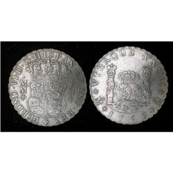 Mexico Silver 8 Reales KM#104,2 1758Mo MM EF4