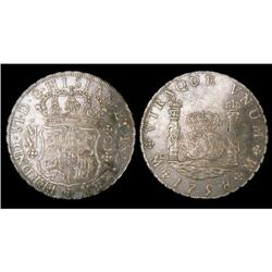 Mexico Silver 8 Reales KM#104,2 1758Mo MM EF4