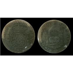 Peru Silver 8 Reales KM#55.1 1753LM J Ferdina