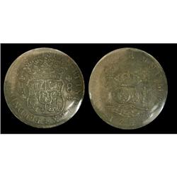 Peru Silver 8 Reales KM#55.1 1755LM LM Ferdin