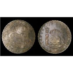 Peru Silver 8 Reales KM#55,1 1756JM VF30(b)