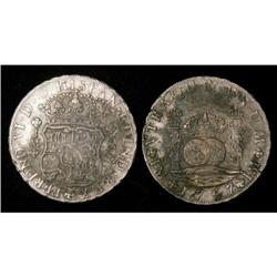 Peru Silver 8 Reales KM#55,1 1757JM VF30©