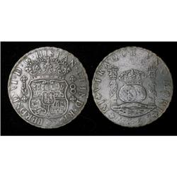 Peru Silver 8 Reales KM#55,1 1757JM EF40©
