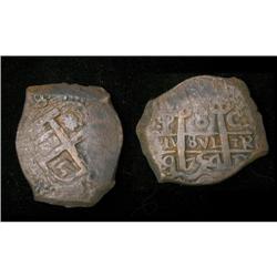 Bolivia Silver 8 Reales Cob.KM#40 1754P q. Sl