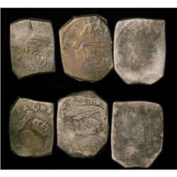 Guatemala Silver 8 Reales Cob.KM#12 1752J.  L