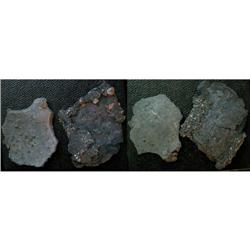 Lot of 2 salvalged but unidentifiable pieces.