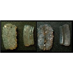 Lot of 2 salvaged but difficult to identify t