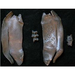 Lot of 2 salvaged pieces, one of which is ver