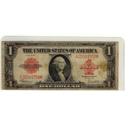 USA 1923 $1 FR-40 #A20097358B.  A nice exampl