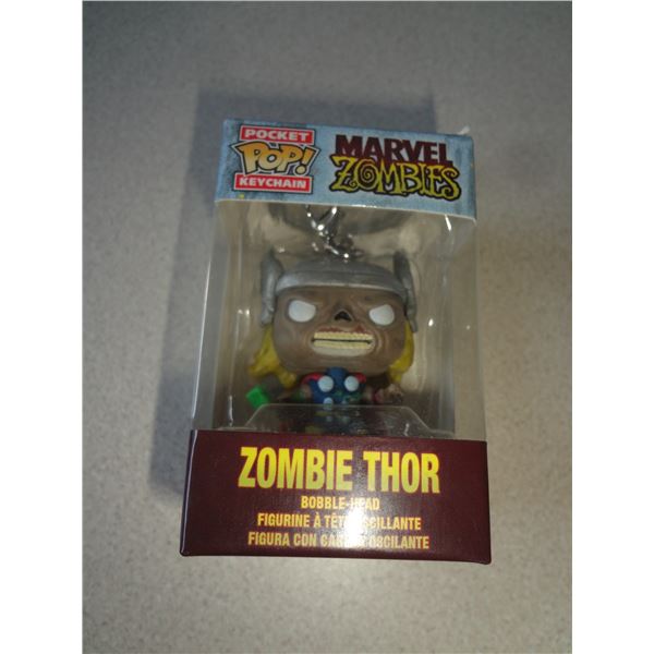 Zombie Thor Keychain