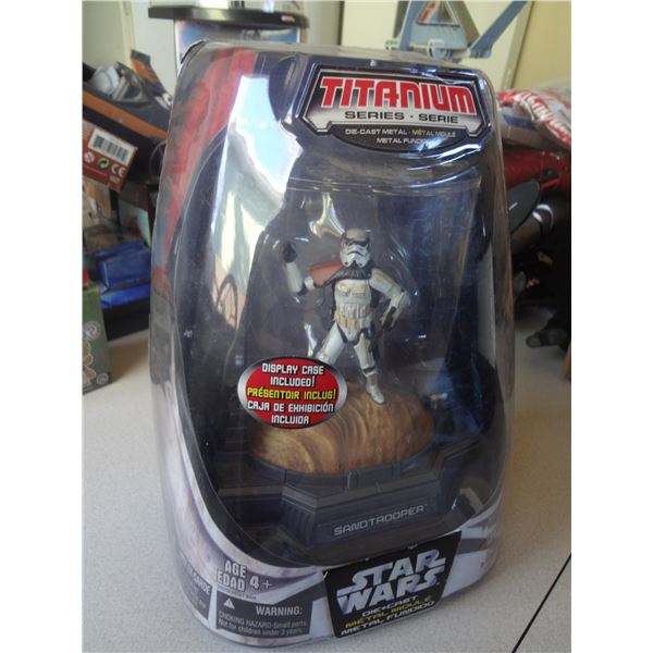 Starwars Titanium Series Sandtrooper
