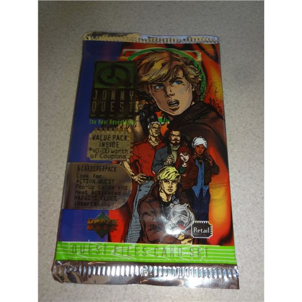 Unopened 1996 Jonny Questr Card Pack