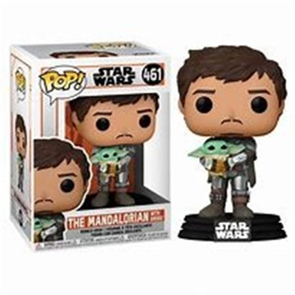 The Mandalorian Holding Child 461