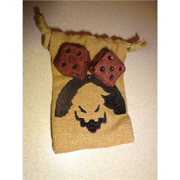 Nightmare Before Chrismtas Wooden Dice