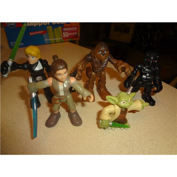 Animated Starwars Figures (5 Pieces)