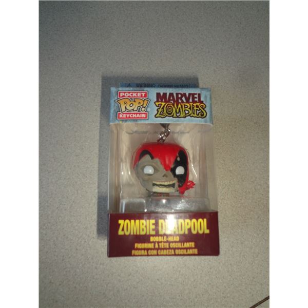 Zommbie Deadpool Keychain