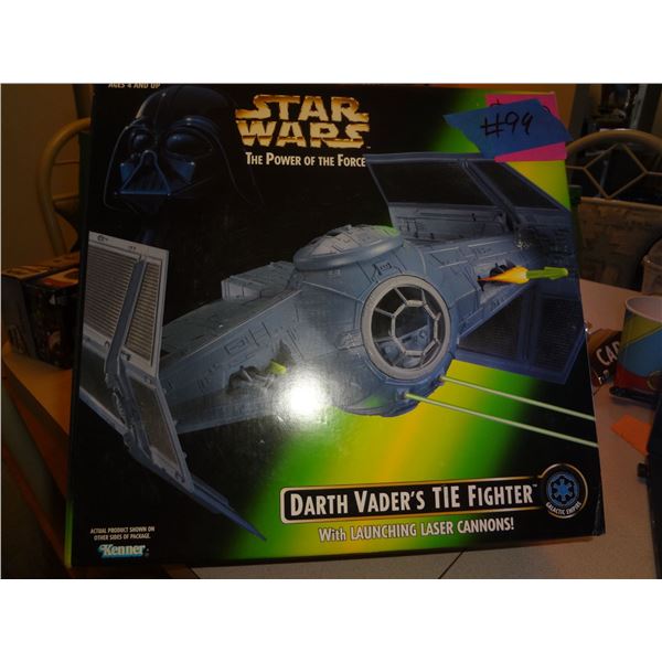 Star Wars Power of the Force Darth Vader's Tie Fighter