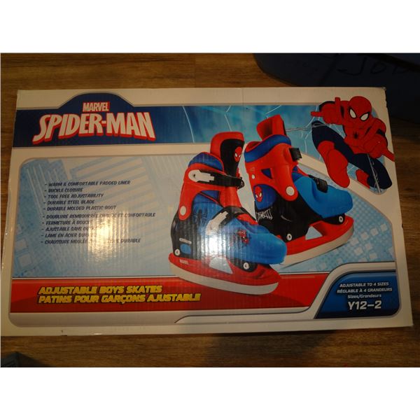 NEW Kids Y12-2 Spiderman Skates