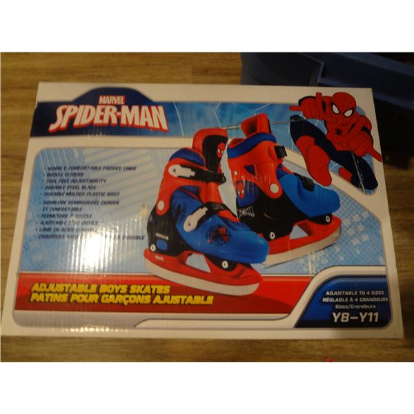 New Kids Y8-11 Spiderman Skates