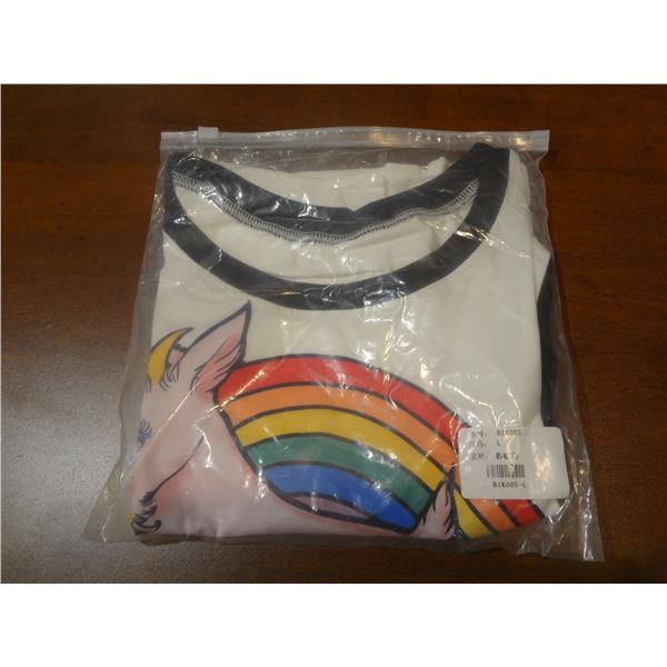 Brand New Ladies Large Halter Top Hail Satan