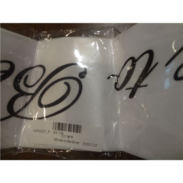 Brand NEw Bridal Sash