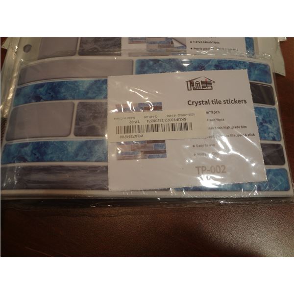 7 Packages of BAthroom Tile Stickers