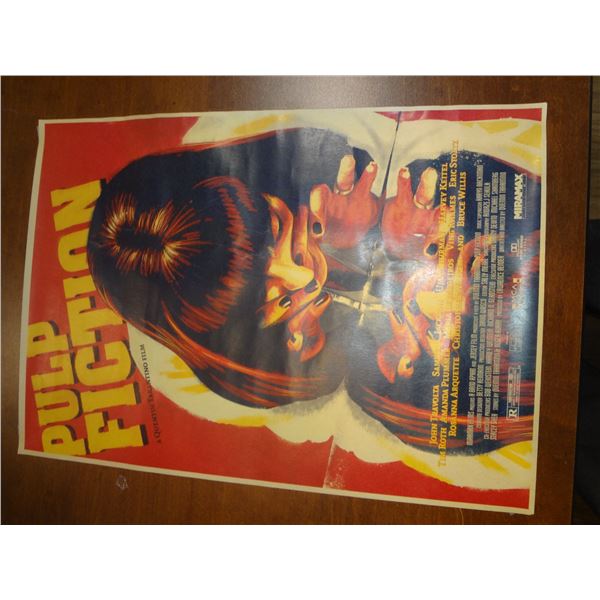 11x17 Pulp Fiction movie poster print.