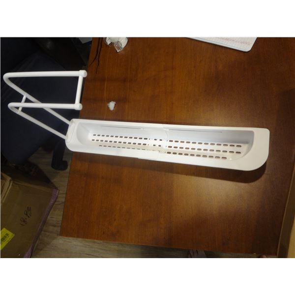 White Bath Tub Shelf