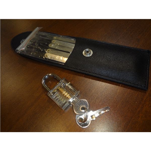 Lockpick Set with Practice Lock