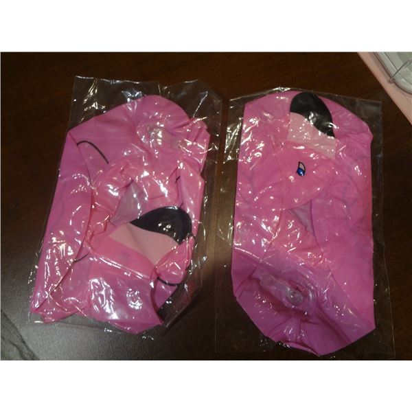 2 Blowup Flamingos