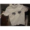 Image 1 : Size Medium Kids Shirt  White with Eyes