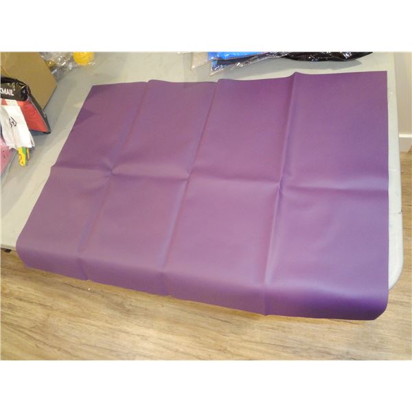 Piece of new purple Leather Material