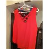 Image 1 : Size LArge Ladies Red Top