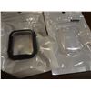 Image 1 : 2 Apple Watch Screen Protectors Black and Clear