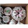 Image 4 : box of swinnertons teapot with cracked lid cups and saucers e t c