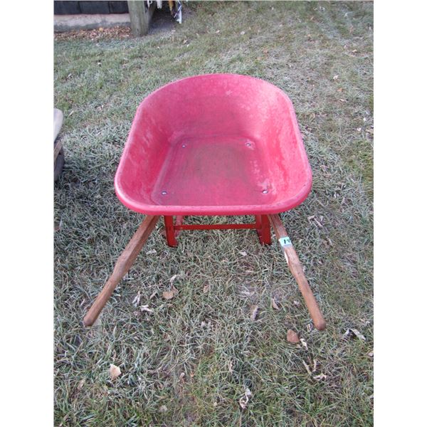 red wheelbarrow