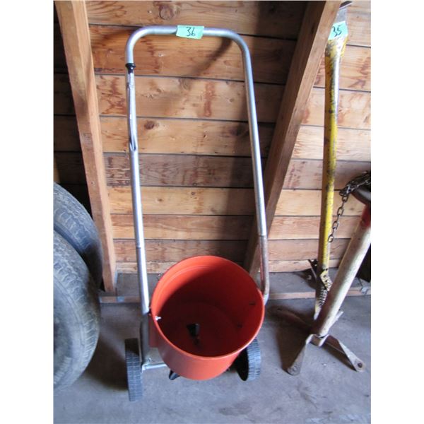 lawn seeder fertilizer